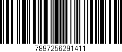 Código de barras (EAN, GTIN, SKU, ISBN): '7897256291411'