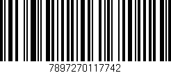 Código de barras (EAN, GTIN, SKU, ISBN): '7897270117742'