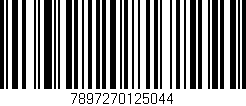 Código de barras (EAN, GTIN, SKU, ISBN): '7897270125044'