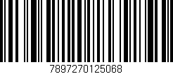 Código de barras (EAN, GTIN, SKU, ISBN): '7897270125068'