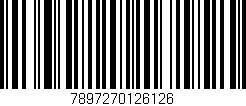 Código de barras (EAN, GTIN, SKU, ISBN): '7897270126126'