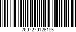 Código de barras (EAN, GTIN, SKU, ISBN): '7897270126195'