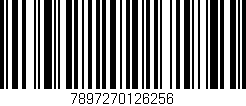Código de barras (EAN, GTIN, SKU, ISBN): '7897270126256'