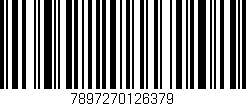 Código de barras (EAN, GTIN, SKU, ISBN): '7897270126379'