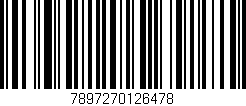Código de barras (EAN, GTIN, SKU, ISBN): '7897270126478'