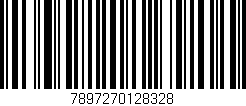 Código de barras (EAN, GTIN, SKU, ISBN): '7897270128328'