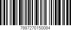 Código de barras (EAN, GTIN, SKU, ISBN): '7897270150084'