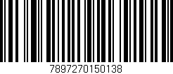 Código de barras (EAN, GTIN, SKU, ISBN): '7897270150138'