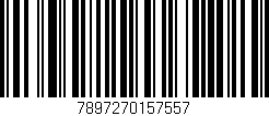 Código de barras (EAN, GTIN, SKU, ISBN): '7897270157557'