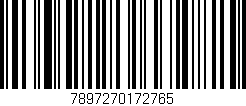 Código de barras (EAN, GTIN, SKU, ISBN): '7897270172765'