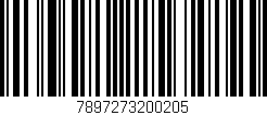 Código de barras (EAN, GTIN, SKU, ISBN): '7897273200205'