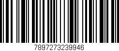 Código de barras (EAN, GTIN, SKU, ISBN): '7897273239946'
