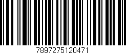 Código de barras (EAN, GTIN, SKU, ISBN): '7897275120471'