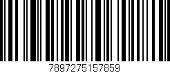 Código de barras (EAN, GTIN, SKU, ISBN): '7897275157859'