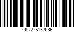 Código de barras (EAN, GTIN, SKU, ISBN): '7897275157866'