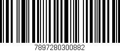 Código de barras (EAN, GTIN, SKU, ISBN): '7897280300882'