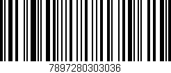 Código de barras (EAN, GTIN, SKU, ISBN): '7897280303036'