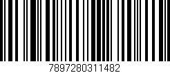 Código de barras (EAN, GTIN, SKU, ISBN): '7897280311482'