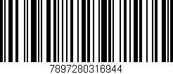 Código de barras (EAN, GTIN, SKU, ISBN): '7897280316944'