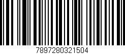 Código de barras (EAN, GTIN, SKU, ISBN): '7897280321504'