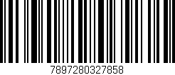 Código de barras (EAN, GTIN, SKU, ISBN): '7897280327858'