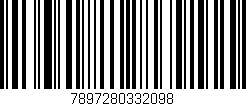 Código de barras (EAN, GTIN, SKU, ISBN): '7897280332098'