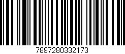 Código de barras (EAN, GTIN, SKU, ISBN): '7897280332173'