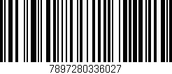 Código de barras (EAN, GTIN, SKU, ISBN): '7897280336027'