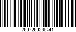 Código de barras (EAN, GTIN, SKU, ISBN): '7897280338441'