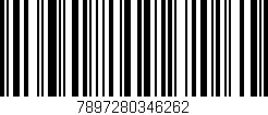 Código de barras (EAN, GTIN, SKU, ISBN): '7897280346262'