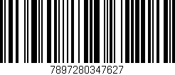 Código de barras (EAN, GTIN, SKU, ISBN): '7897280347627'