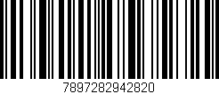 Código de barras (EAN, GTIN, SKU, ISBN): '7897282942820'