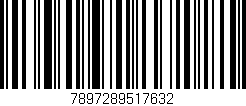 Código de barras (EAN, GTIN, SKU, ISBN): '7897289517632'