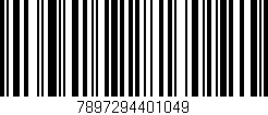 Código de barras (EAN, GTIN, SKU, ISBN): '7897294401049'