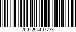 Código de barras (EAN, GTIN, SKU, ISBN): '7897294407775'