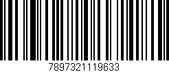 Código de barras (EAN, GTIN, SKU, ISBN): '7897321119633'