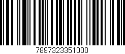 Código de barras (EAN, GTIN, SKU, ISBN): '7897323351000'