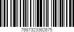 Código de barras (EAN, GTIN, SKU, ISBN): '7897323382875'