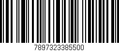 Código de barras (EAN, GTIN, SKU, ISBN): '7897323385500'