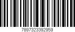 Código de barras (EAN, GTIN, SKU, ISBN): '7897323392959'