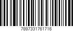 Código de barras (EAN, GTIN, SKU, ISBN): '7897331761716'