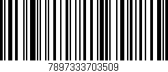 Código de barras (EAN, GTIN, SKU, ISBN): '7897333703509'