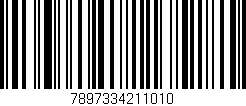 Código de barras (EAN, GTIN, SKU, ISBN): '7897334211010'