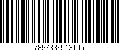 Código de barras (EAN, GTIN, SKU, ISBN): '7897336513105'