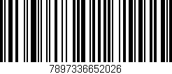 Código de barras (EAN, GTIN, SKU, ISBN): '7897336652026'