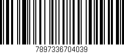 Código de barras (EAN, GTIN, SKU, ISBN): '7897336704039'