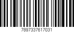 Código de barras (EAN, GTIN, SKU, ISBN): '7897337617031'