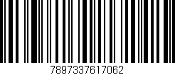 Código de barras (EAN, GTIN, SKU, ISBN): '7897337617062'
