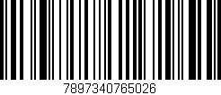 Código de barras (EAN, GTIN, SKU, ISBN): '7897340765026'