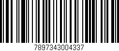 Código de barras (EAN, GTIN, SKU, ISBN): '7897343004337'